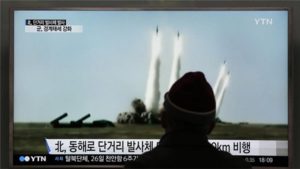 北朝鮮ミサイル