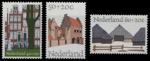 オランダ伝統の建物　1975年発行