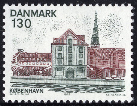 訪れた人、暮らしたことがある人が必ず「素晴らしい街だった」と語るコペンハーゲン（デンマーク 1976年発行）