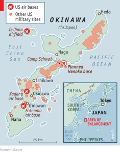 沖縄米軍基地地図